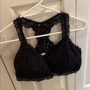 Elegant Black Lace Bralette
